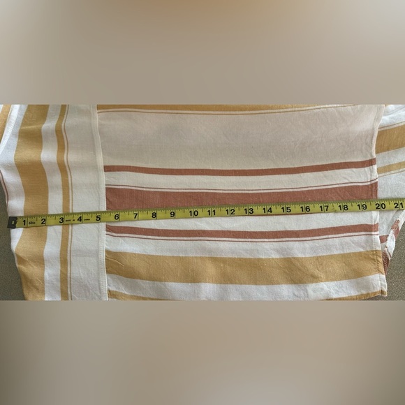 Altar'd State Cream Tan Short Sleeve Button Down Polo (846) - Picture 14 of 14